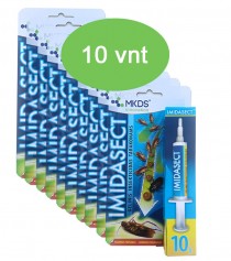 Imidasect 10 g, gelinis insekticidas TARAKONAMS naikinti, MAXI pak. (kaina nurodyta 1 vnt.)